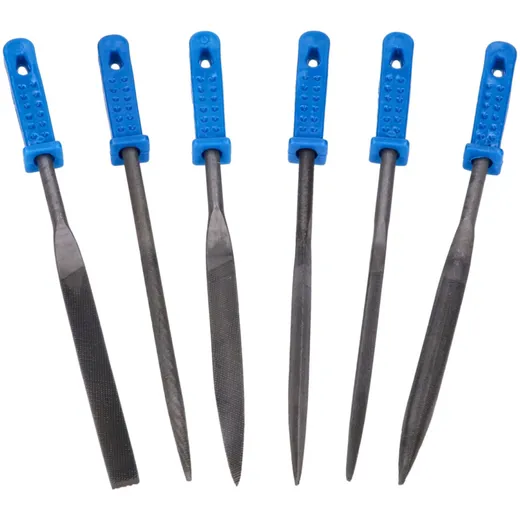 Schlüsselfeilen Satz 100mm 6-teilig 43399