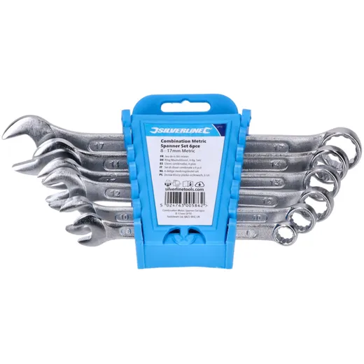 Ringmaulschlüssel Satz 6-teilig metrisch 8-17mm 43402