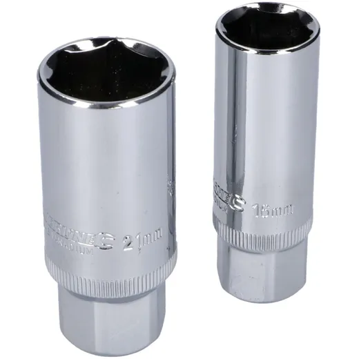 socket wrench set for spark plugs 3/8 inch 16mm / 21mm 43431