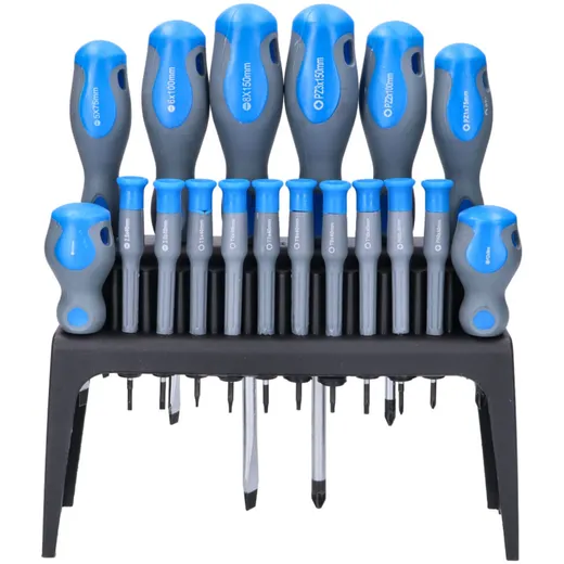 screwdriver set 18-piece w/ stand 43477