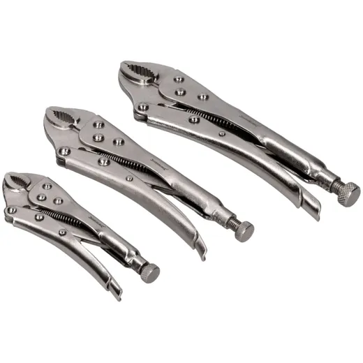 Gripzange / Feststellzange Set 3-teilig 43481