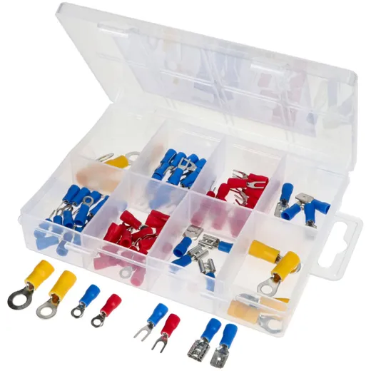 Kabelschuhe Set 82-teilig 43510