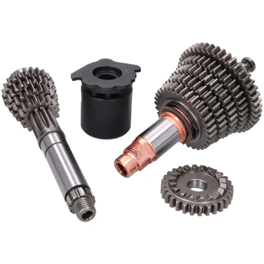 Getriebe 5-Gang Sport komplett 24/32 / 1. Gang lange Übersetzung für Simson S51, S70, KR51/2, SR50, SR80 43540