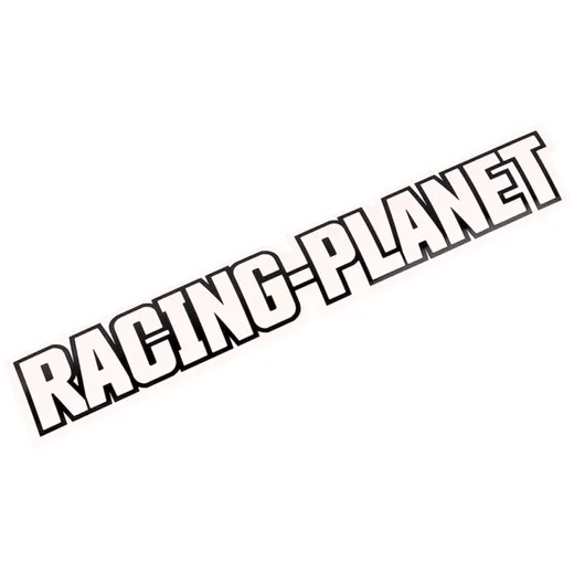 sticker RACING PLANET 15x2.6cm white 43561_1