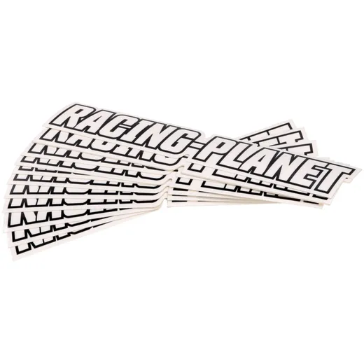 sticker RACING PLANET 15x2.6cm white 43561_2