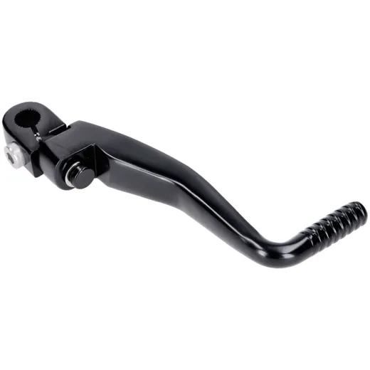 kickstart lever foldable, anodized aluminum, black for Simso_2