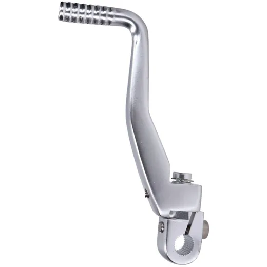 Kickstarter klappbar Aluminium silber eloxiert für Simson S50, S51, S53, S70, S83 43598