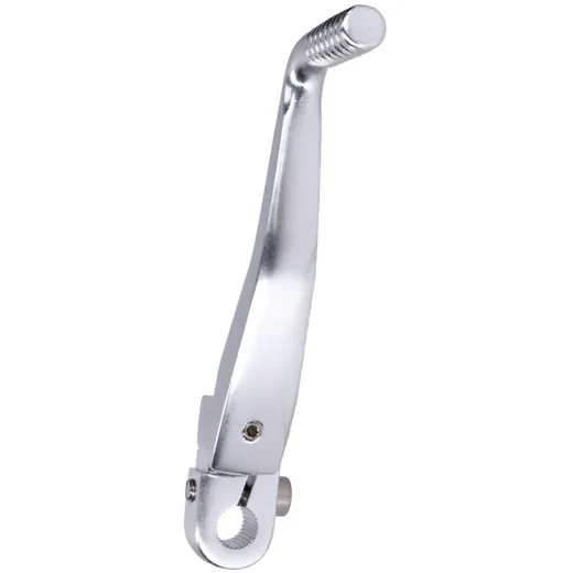kickstart lever foldable, anodized aluminum, silver for Sims_1