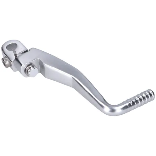 kickstart lever foldable, anodized aluminum, silver for Sims_2