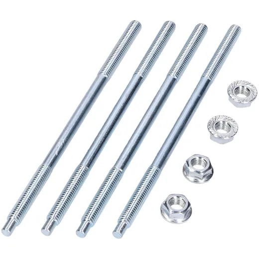 Stehbolzensatz Zylinder M6x125mm für Simson S51, S70, S53, SR50, SR80, Schwalbe KR51/2 43673