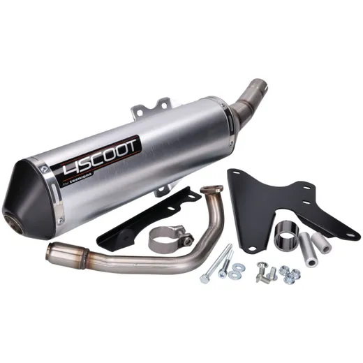 Schalldämpfer Auspuff Tecnigas 4SCOOT für SYM Jet 4 125ccm 43778 Schalldämpfer Auspuff Tecnigas 4SCOOT für SYM Jet 4 125ccm 43778