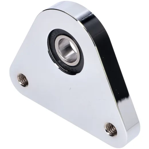 rear wheel bearing plate swiing racing aluminum chrome for P_1