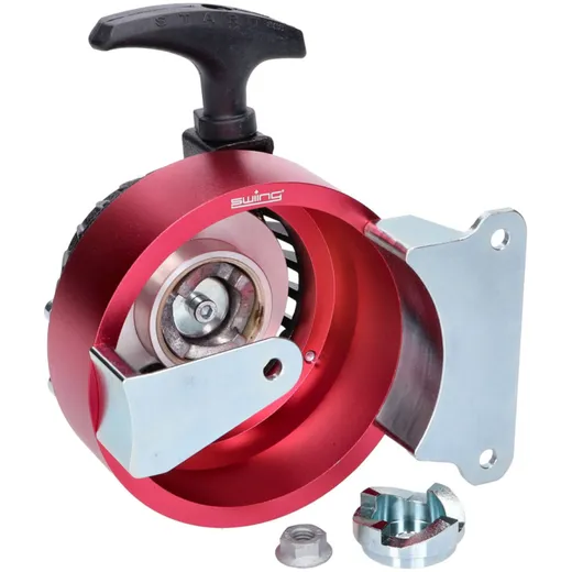 Seilzugstarter swiing rot für Piaggio Ciao Mono / Vario 4386_1