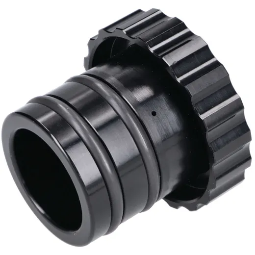 gas cap 66Heroes aluminum black, metal tank for Piaggio Ciao_1