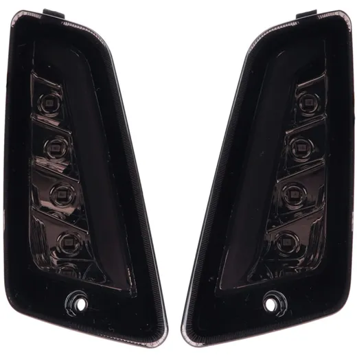 Blinker Set vorn LED rauchgrau getönt für Vespa GT, GTL, GTV_1