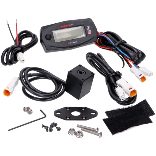 infrared tire temperature gauge w/ sensor Koso MINI 4 IFR 44021