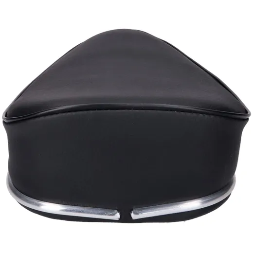 Sattel / Sitz schwarz mit Chromleiste, 22mm Klemmung für Mof_1