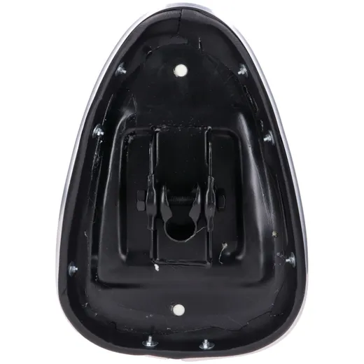 Sattel / Sitz schwarz mit Chromleiste, 22mm Klemmung für Mof_2