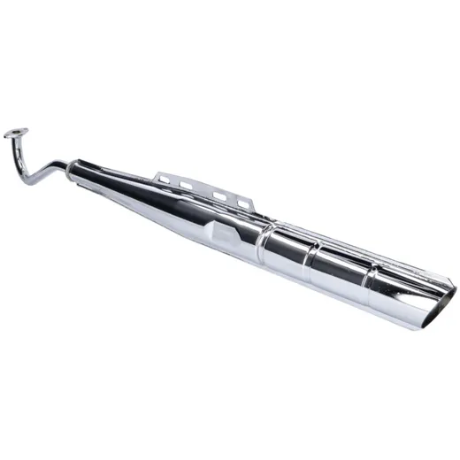 exhaust 18mm chromed original look for Puch Maxi 44327