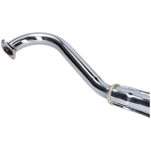 exhaust 28mm chromed original look 2-piece for Puch Maxi 443_1