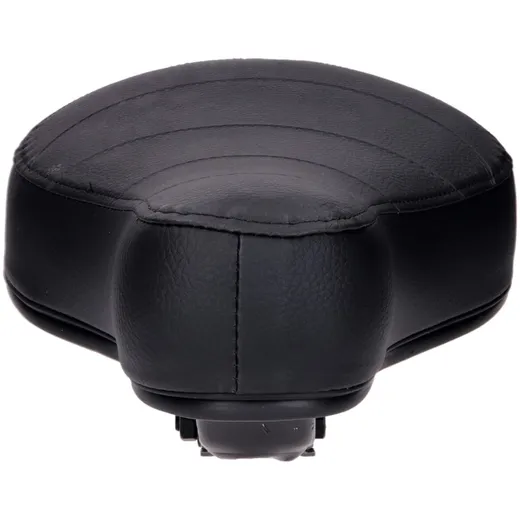 Sattel / Sitz flach 60mm abgesteppt schwarz für Puch, Kreidl_1