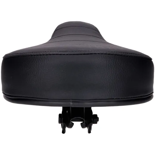 Sattel / Sitz flach 60mm abgesteppt schwarz für Puch, Kreidl_3