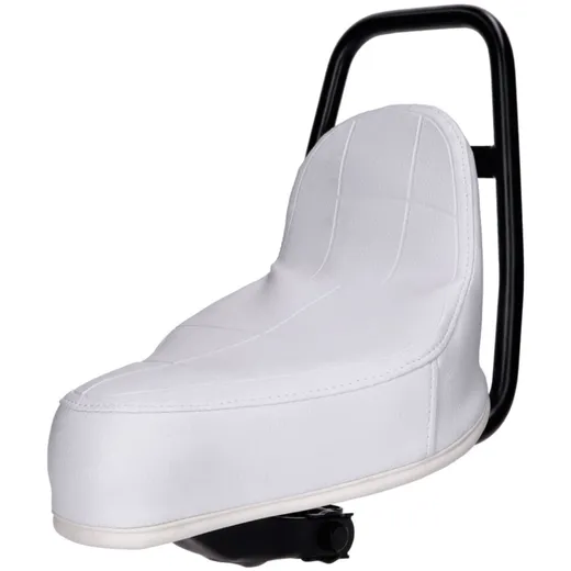 saddle / seat Chopper white for Puch 44334