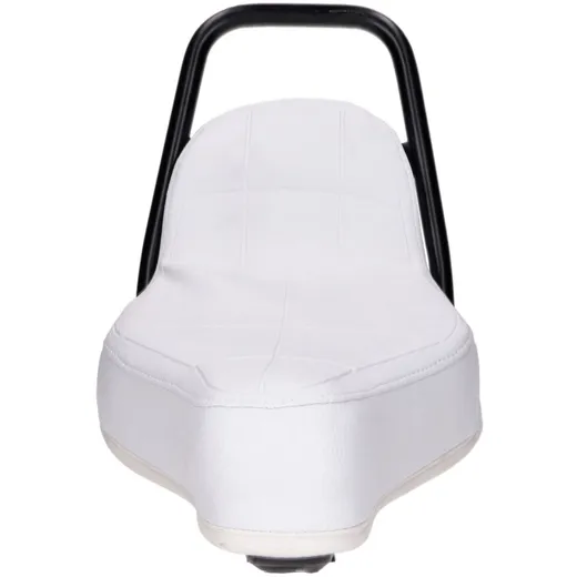 Sattel / Sitz Chopper weiß für Puch 44334_1