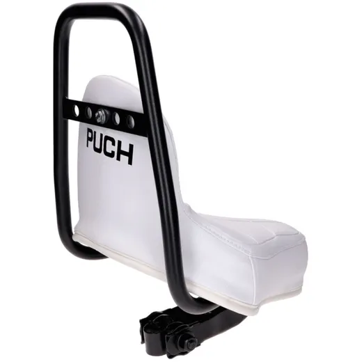Sattel / Sitz Chopper weiß für Puch 44334_2