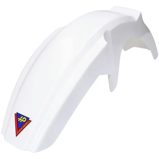 front mudguard / fender universal white for Enduro, Supermoto 44691