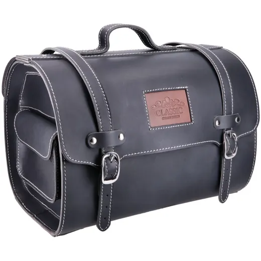 leather case black approx. 26 liters 38x27x26 for Vespa / LML 44853