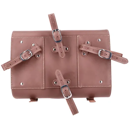 Lederkoffer Echtleder braun ca. 26 Liter 38x27x26 für Vespa _2