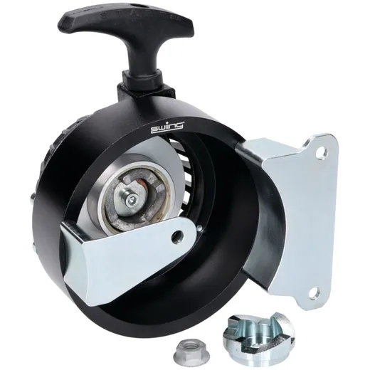 Seilzugstarter swiing schwarz für Piaggio Ciao Mono / Vario _1