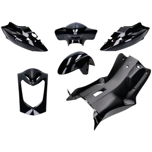Verkleidungsteile Kit 6-teilig schwarz für Kymco Agility 50, 125ccm 2T, 4T 08-17 48788 Verkleidungsteile Kit 6-teilig schwarz für Kymco Agility 50, 125ccm 2T, 4T 08-17 48788
