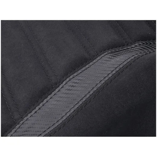 seat cover black, black stitch seam for Vespa GTS 125, 300 4_1