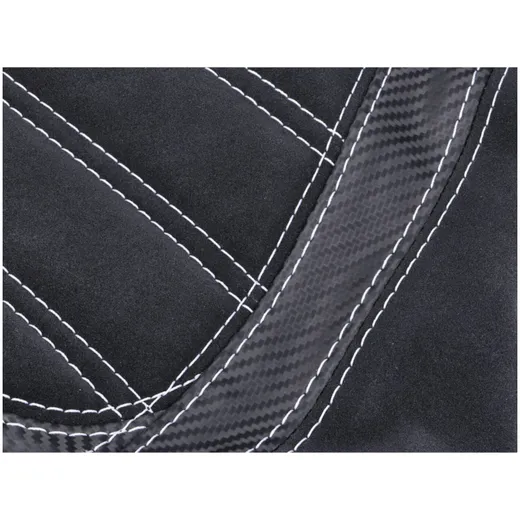 seat cover black, white stitch seam for Vespa GTS 125, 300 4_1