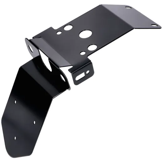 Kennzeichenhalter schwarz für Derbi Senda, Aprilia RX, Endur_1