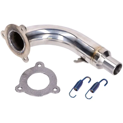 exhaust manifold open, stainless steel for Rieju MRT Euro5 4_1