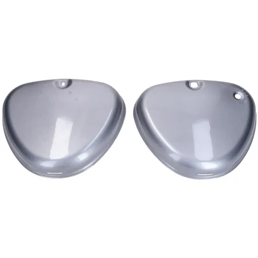 B-Ware Benzintank und Seitendeckel Set silber für Simson S50_1