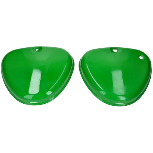 B-Ware Benzintank und Seitendeckel Set grün für Simson S50, _1