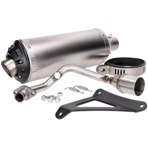 exhaust Power1 aluminum for Vespa Primavera, Sprint, Zip 4-stroke 50 Euro5 20- 49114