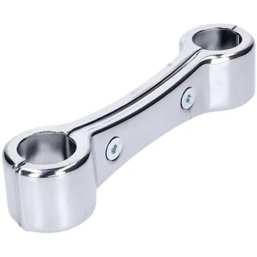 Gabelbrücke / Gabelklemme EBR Chrom für Puch Maxi 49255