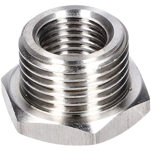 Adapter Reduzierung M18 / M12 Lambdasonde Edelstahl für Vesp_1