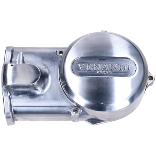 Lichtmaschinendeckel Venandi poliert mit Schriftzug für Simson S51, S53, SR50, KR51/2 Schwalbe M500 49670