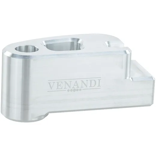 Distanzstück Venandi CNC, Anschlag Bremse hinten, Aluminium für Simson 49697