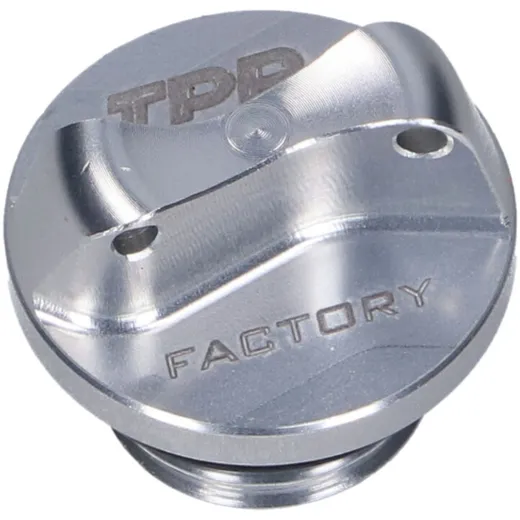 Öleinfüllschraube CNC TPR Factory silber M16 mit Dichtungsring für Minarelli AM3, AM4, AM5, AM6 49736 Öleinfüllschraube CNC TPR Factory silber M16 mit Dichtungsring für Minarelli AM3, AM4, AM5, AM6 49736