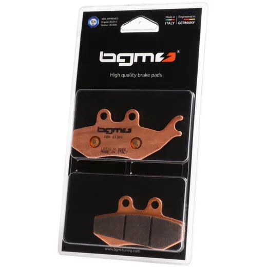Bremsbeläge BGM PRO Sintersport 76,8x41,8/94,5x42mm APRILIA MX Supermotard 50ccm Bj. 2002 (v), Pegaso 650ccm Bj. 1994-1997 (v),