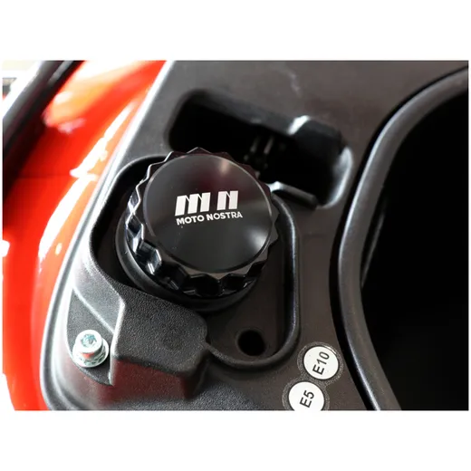Tankdeckel Moto Nostra CNC, schwarz glänzend Vespa GTS 125 (_1