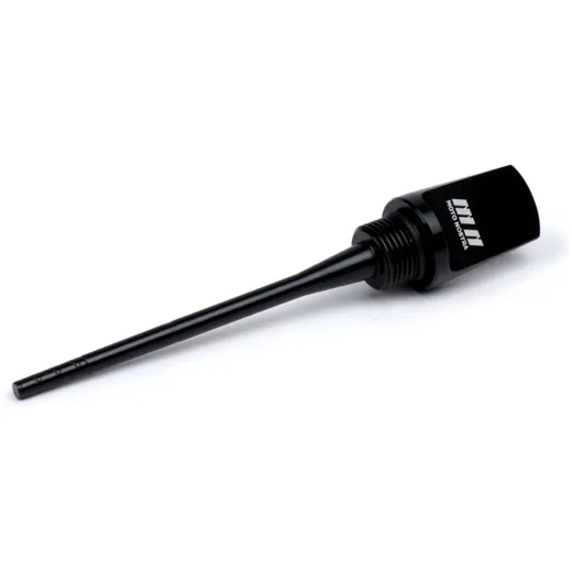 Oil filler cap with dipstick -MOTO NOSTRA, CNC, black shiny-_2