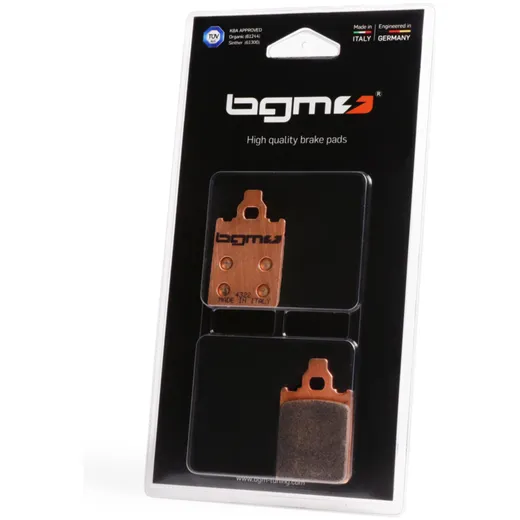 Bremsbeläge BGM PRO Sintersport 31,8x51,2mm Grimeca Vespa PX Disc (1998-2010), LML Star, Stella, Grimeca Classic/NT, SKR125, SKR